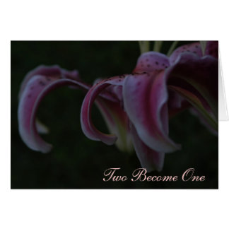 Hochzeits-Karte - Haiku