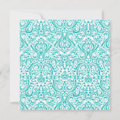 Hochzeits-KleiderBrautparty-Einladung Einladung (Rückseite)