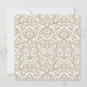 Hochzeits-KleiderBrautparty-Einladung Einladung (Rückseite)