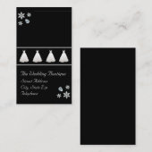 Hochzeits-KleiderButike-Geschäfts-Karte Visitenkarte (Vorne/Hinten)