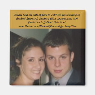 Hochzeits-Magneten Magnet