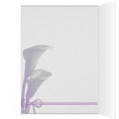 Hochzeits-Menü (Innen (Links))