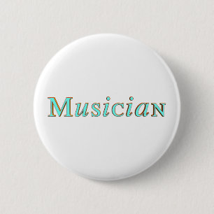 Hochzeits-Musiker-Knopf Button