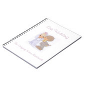 Hochzeits-Notizbuch Notizblock (Linke Seite)