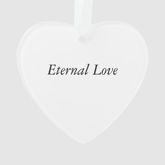 Hochzeits-Paare Ornament (Rückseite)