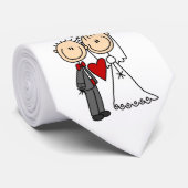 Hochzeits-Paare tue ich T - Shirts und Geschenke Krawatte (Gerollt)