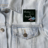 Hochzeits-Party-Knöpfe blaues Schwarzes des Button (Beispiel)