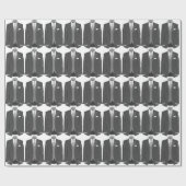 Hochzeits-Partytuxedo-Verpackungs-Papier Geschenkpapier (Flach)