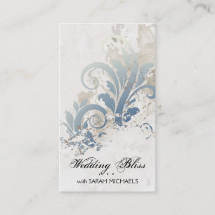 Hochzeits-Planer-Geschäfts-Karten-elegantes Visitenkarte