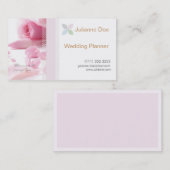 Hochzeits-Planer-persönliche Karte (Vorne/Hinten)