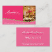 Hochzeits-Planer - Visitenkarte (Vorne/Hinten)