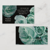 HOCHZEITS-PLANER VISITENKARTE (Vorne/Hinten)