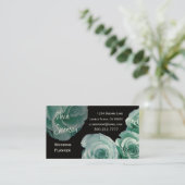 HOCHZEITS-PLANER VISITENKARTE (Stehend Vorderseite)