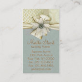 Hochzeits-Planer ~ Visitenkarte (Rückseite)