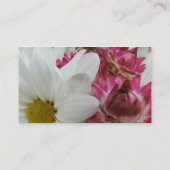 Hochzeits-Planer-Visitenkarte Visitenkarte (Rückseite)