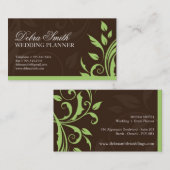 Hochzeits-Planer-Visitenkarte Visitenkarte (Vorne/Hinten)