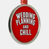 Hochzeits-Planung und Schauer Ornament Aus Metall (Rechts)