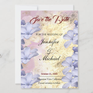 Hochzeits-Profi Klassische Blumenarrangements Save The Date