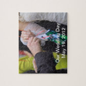 Hochzeits-Puzzlespiel Puzzle (Vertikal)