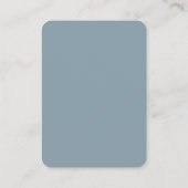 Hochzeits-RSVP-QR-Code modern minimalistisch einfa Begleitkarte (Rückseite)