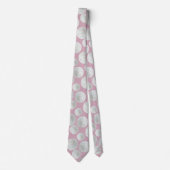 Hochzeits-Sand-Dollar-Herren-RaspberryTie Krawatte (Vorderseite)