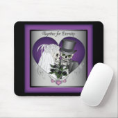 Hochzeits-Schädel Mousepad (Mit Mouse)