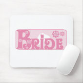 Hochzeits-Schleier-Braut Mousepad (Mit Mouse)