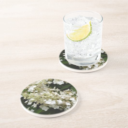 Hochzeits-SchleierHydrangea Untersetzer (Seite)