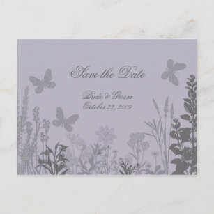 Hochzeits-Schönheits-Save the Date Postkarte