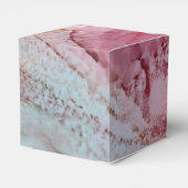 Hochzeits-Seidenblumen Klassisch Geschenkschachtel (Rückseite)