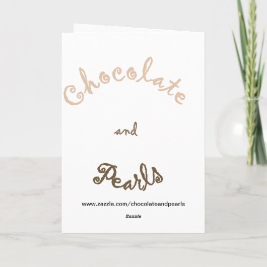 Hochzeits-Spaß Karte (Rückseite)