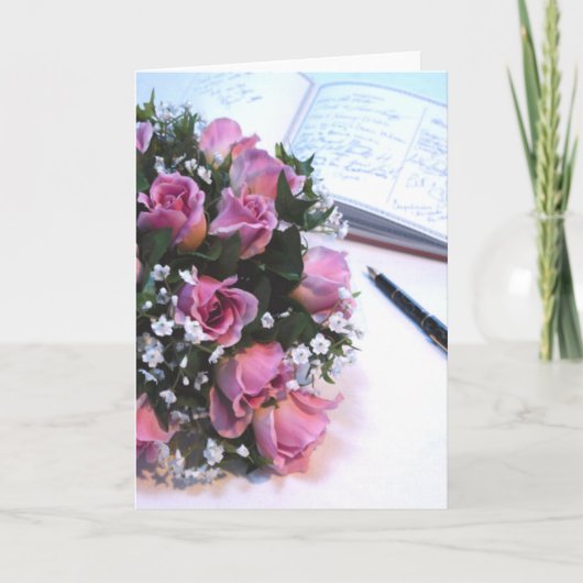 Hochzeits-Symbol-Karte (5) Karte (Vorderseite)