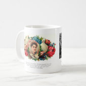 Hochzeits-Tasse Präsidenten-Grover Cleveland Kaffeetasse (Vorderseite Links)
