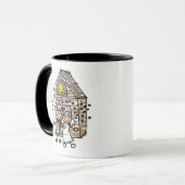 Hochzeits-Tasse Tasse (Vorderseite Links)