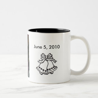 HOCHZEITS-TASSE ZWEIFARBIGE TASSE