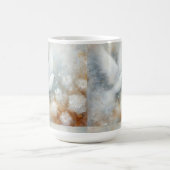 Hochzeits-Tauben-Blumen-Tasse Kaffeetasse (Mittel)