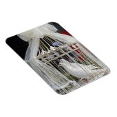 Hochzeits Tauben warten auf das Brautpaar Magnet (Rechte Seite)