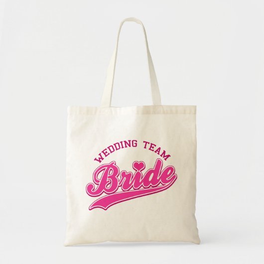 HOCHZEITS-TEAM-BRAUT - Tasche (Vorne)