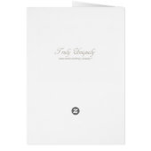 Hochzeits-Tischnummer-Karten-Vintages (Hinten)