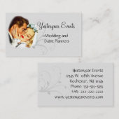 Hochzeits-und des Event-Planers Visitenkarte (Vorne/Hinten)