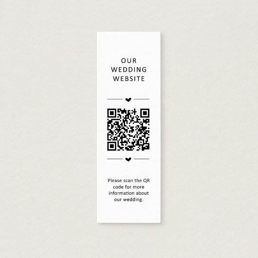 Hochzeits-Website-QR-Code-RSVP-Beilagekarte Treuekarte