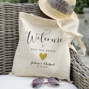 Hochzeits-Willkommens-Tasche Zielort Gast Tragetasche