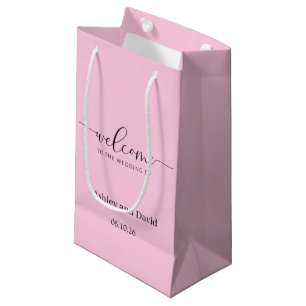 Hochzeits-Willkommensgeschenktasche Kleine Geschenktüte