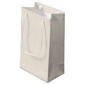 Hochzeits-Willkommensgeschenktasche Kleine Geschenktüte (Rückseite Schrägansicht)