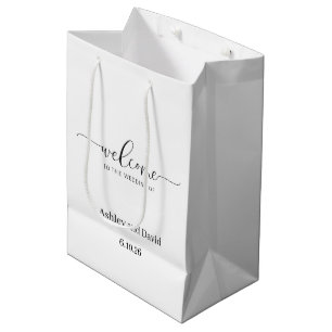 Hochzeits-Willkommensgeschenktasche Mittlere Geschenktüte