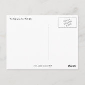 Hochzeits-Zeichen Postkarte (Rückseite)