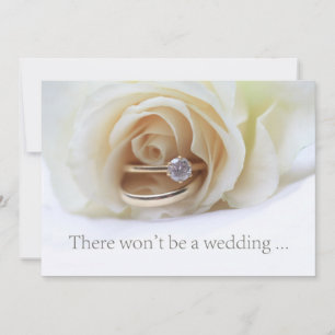 Hochzeitsabsage Ankündigung