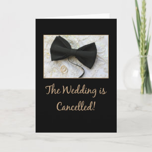 Hochzeitsabsage Ankündigung