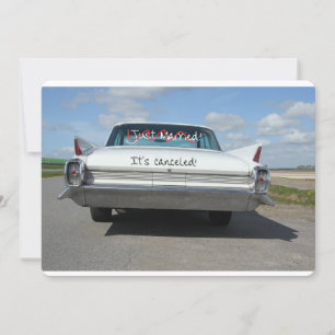 Hochzeitsabsage Ankündigung