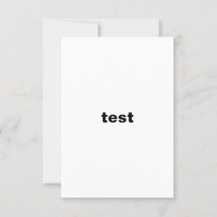 Hochzeitsabteilung Test Einladung